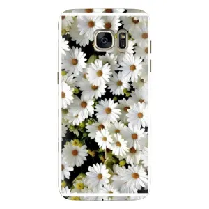 Чохол з ромашками на Samsung Galaxy S7 Еdge / G935 (Рамка в ромашках)