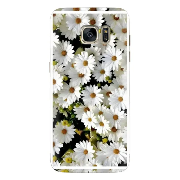 Чехол с рисунком «Рамка в ромашках» для Samsung Galaxy S7 Edge (G935) Чехол с рисунком «Рамка в ромашках» для Samsung Galaxy S7 Edge (G935)