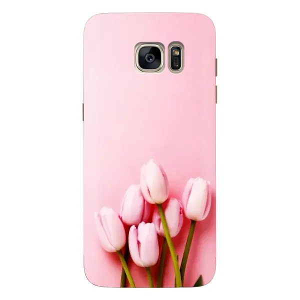 Чехол с рисунком «Розовые тюльпаны» для Samsung Galaxy S7 Edge (G935) Чехол с рисунком «Розовые тюльпаны» для Samsung Galaxy S7 Edge (G935)