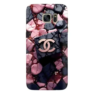 Чохол (Dior, Prada, YSL, Chanel) для Samsung Galaxy S7 Еdge / G935 (Шанель)