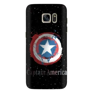 Чохол с Щітом Капітана Америки на Samsung Galaxy S7 Еdge / G935 (Щит Капітана)