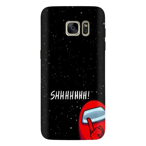 Чехол с рисунком «SHHHHH» для Samsung Galaxy S7 Edge (G935) Чехол с рисунком «SHHHHH» для Samsung Galaxy S7 Edge (G935)