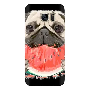 Чохол (ТПУ) Милі песики для Samsung Galaxy S7 Еdge / G935 (Смішний Мопс)