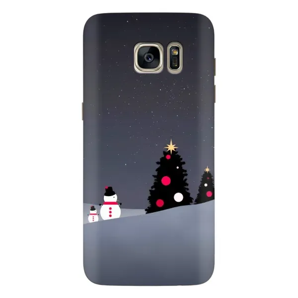 Чехол с рисунком «Снеговички» для Samsung Galaxy S7 Edge (G935) Чехол с рисунком «Снеговички» для Samsung Galaxy S7 Edge (G935)