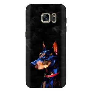 Бампер для Samsung Galaxy S7 Еdge / G935 з картинкою "Песики" (Собака Мопсік)