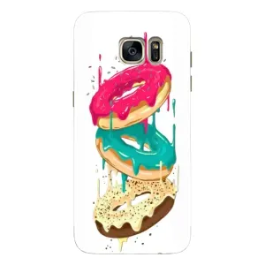 Чехол с изображением вкусной еды для Samsung Galaxy S7 Еdge / G935 (Сочные пончики)