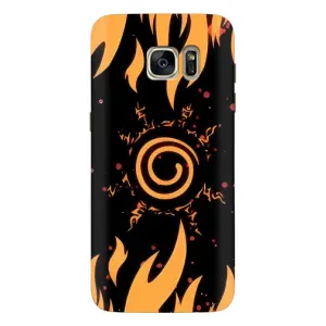 Купить Чехлы на телефон с принтом Anime для Samsung Galaxy S7 Еdge / G935 (Солнце Наруто)