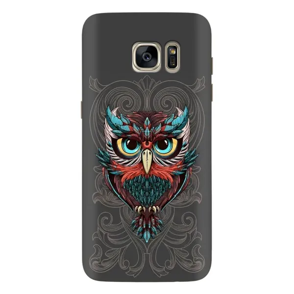 Чехол с рисунком «Сова на сером» для Samsung Galaxy S7 Edge (G935) Чехол с рисунком «Сова на сером» для Samsung Galaxy S7 Edge (G935)