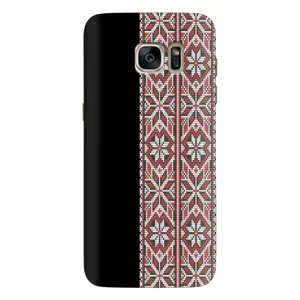 Силиконовый Чехол на Samsung Galaxy S7 Еdge / G935 с картинкой Вышиванки (Стильная вишиванка)
