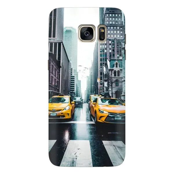 Чехол с рисунком «Такси» для Samsung Galaxy S7 Edge (G935) Чехол с рисунком «Такси» для Samsung Galaxy S7 Edge (G935)