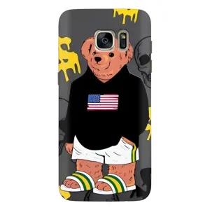 Чехлы Мишка Тедди для Гелекси С7 Едж (Teddy USA)