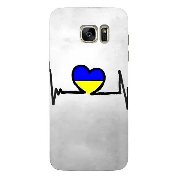 Чехол с рисунком «Украинская кардиограмма» для Samsung Galaxy S7 Edge (G935) Чехол с рисунком «Украинская кардиограмма» для Samsung Galaxy S7 Edge (G935)