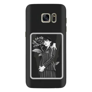 Чехлы с принтом Уэнсдей на Samsung Galaxy S7 Еdge / G935 (Венсдей картина)