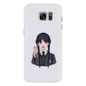 Чехлы с принтом Уэнсдей на Samsung Galaxy S7 Еdge / G935 (Вещь Венсдей)