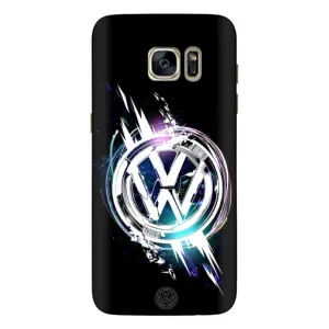 Чехол "Фольксваген" для Samsung Galaxy S7 Еdge / G935 (Volkswagen на черном)