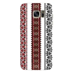 Силиконовый Чехол на Samsung Galaxy S7 Еdge / G935 с картинкой Вышиванки (Вышиваночки)