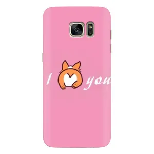 Силіконові Чохли Коханій людині для Samsung Galaxy S7 Еdge / G935 (Я тебе кохаю)