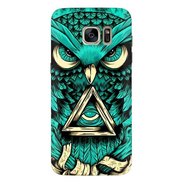 Чехол с рисунком «Зеленая сова» для Samsung Galaxy S7 Edge (G935) Чехол с рисунком «Зеленая сова» для Samsung Galaxy S7 Edge (G935)