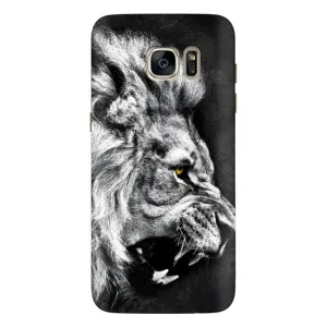 Чохол з картинкою на Samsung Galaxy S7 Еdge / G935 (Злий Лев)