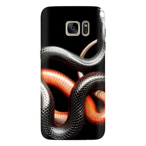 Чохли з зображенням різних тварин на Samsung Galaxy S7 Еdge / G935 (Змія)