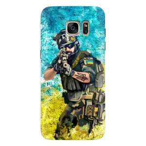 ЗСУ Чехлы (TPU) для Samsung Galaxy S7 Еdge / G935 (ЗСУ Воин)