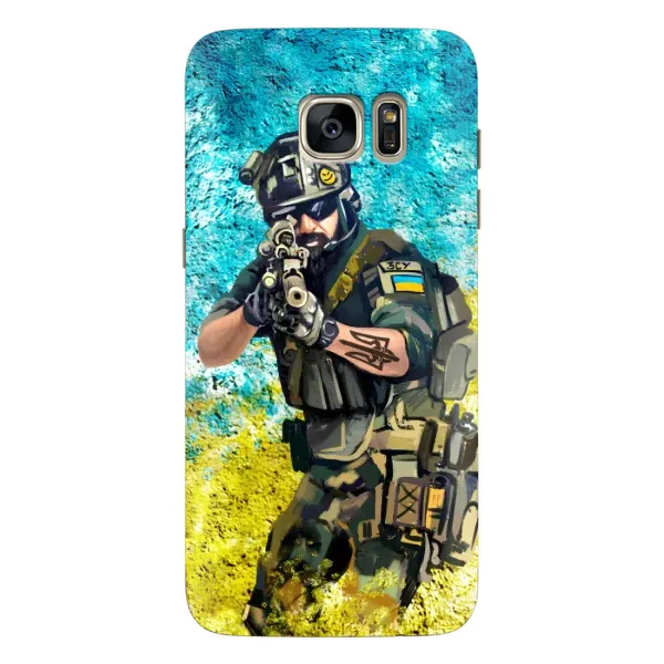 Чехол с рисунком «ЗСУ Воин» для Samsung Galaxy S7 Edge (G935) Чехол с рисунком «ЗСУ Воин» для Samsung Galaxy S7 Edge (G935)