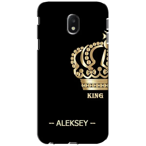 Чехол с рисунком «ALEXEY» для Samsung Galaxy J3 2017 (J330FN EU)