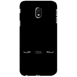 Силіконовий бампер з картинкою машини на Samsung Galaxy J3 2017 (J330FN европейская версия) (Сілует Audi)