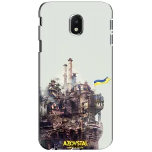 Чехлы на военную тематику для Samsung Galaxy J3 2017 (J330FN европейская версия) (Азовсталь)
