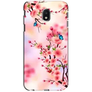Чохол з картинкою Сакури на Samsung Galaxy J3 2017 (J330FN европейская версия) (Метелики на сакурі)
