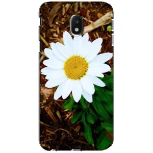 Чохол з ромашками на Samsung Galaxy J3 2017 (J330FN европейская версия) (Біла ромашка)