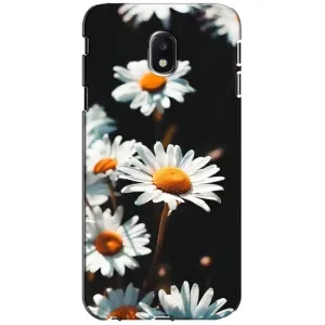 Чохол з ромашками на Samsung Galaxy J3 2017 (J330FN европейская версия) (Білі ромашки)