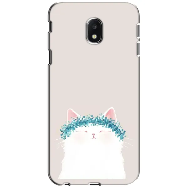 Чехол с рисунком «Белый котик» для Samsung Galaxy J3 2017 (J330FN EU) Чехол с рисунком «Белый котик» для Samsung Galaxy J3 2017 (J330FN EU)