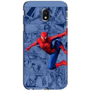 Силиконовый Чехол для Samsung Galaxy J3 2017 (J330FN европейская версия) (Человек Паук)