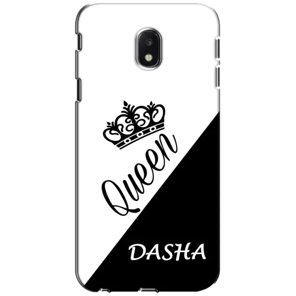 Чехол с рисунком «DASHA» для Samsung Galaxy J3 2017 (J330FN EU)