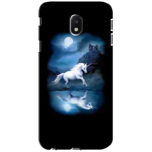 Чехол Unicorn на Samsung Galaxy J3 2017 (J330FN европейская версия) (Единорог)