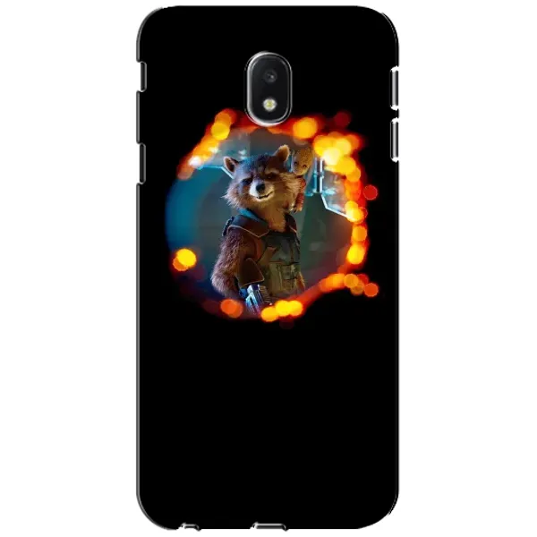 Чехол с рисунком «Енот Ракета» для Samsung Galaxy J3 2017 (J330FN EU)