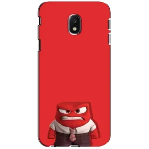 Чехол Головоломка для Samsung Galaxy J3 2017 (J330FN европейская версия) - (AlphaPrint) (Гнев)