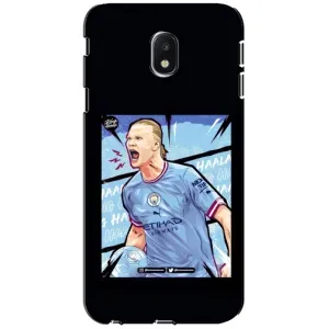 Чехлы с принтом для Samsung Galaxy J3 2017 (J330FN европейская версия) Футболист (гол Эрлинг Холланд)
