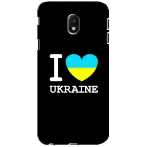 Чехол с Украинской символикой на Гелекси Джи3 2017 (I Love Ukraine)