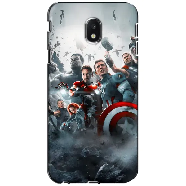 Чехол с рисунком «Команда марвел» для Samsung Galaxy J3 2017 (J330FN EU)