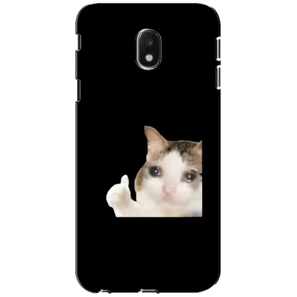 Чехол с рисунком «Кот в слезах» для Samsung Galaxy J3 2017 (J330FN EU) Чехол с рисунком «Кот в слезах» для Samsung Galaxy J3 2017 (J330FN EU)