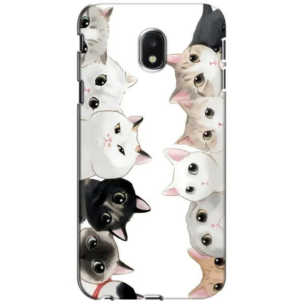 Чехол с рисунком «Коты» для Samsung Galaxy J3 2017 (J330FN EU) Чехол с рисунком «Коты» для Samsung Galaxy J3 2017 (J330FN EU)