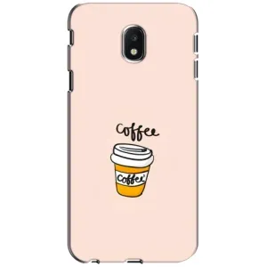 Чехол с изображением вкусной еды для Samsung Galaxy J3 2017 (J330FN европейская версия) (Кружка кофе)