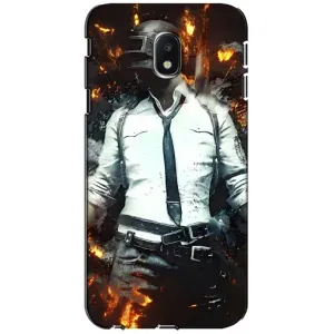 Чохол з картинкою "Герой Pubg" на Samsung Galaxy J3 2017 (J330FN европейская версия) (Man Пубг)