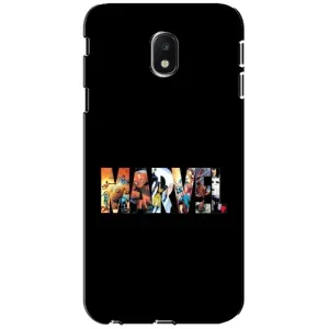 Силиконовый Чехол для Samsung Galaxy J3 2017 (J330FN европейская версия) (MARVEL)