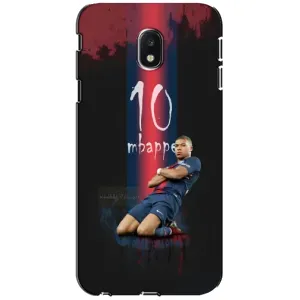 Чехол (TPU) с Футболистом на Samsung Galaxy J3 2017 (J330FN европейская версия) (MBAPPE 10)