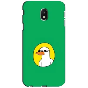 Бампер с принтом Мемы для Samsung Galaxy J3 2017 (J330FN европейская версия) (Мем Утка)