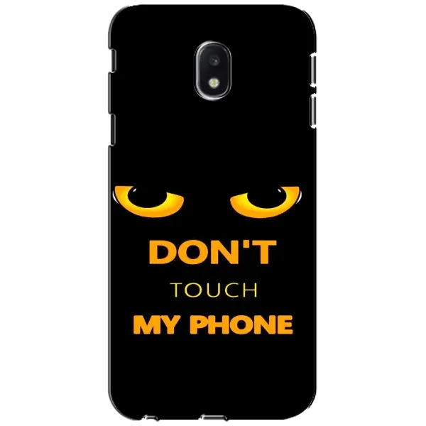 Чехол с рисунком «Не трогай мой телефон» для Samsung Galaxy J3 2017 (J330FN EU) Чехол с рисунком «Не трогай мой телефон» для Samsung Galaxy J3 2017 (J330FN EU)