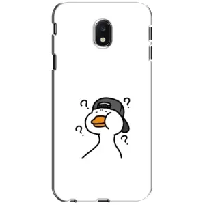 Бампер с принтом Мемы для Samsung Galaxy J3 2017 (J330FN европейская версия) (Непонимание)
